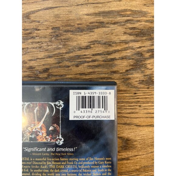 The Dark Crystal DVD 2009 Fantasy Movie Jim Henson Frank Oz Pre-Owned - Picture 3 of 4